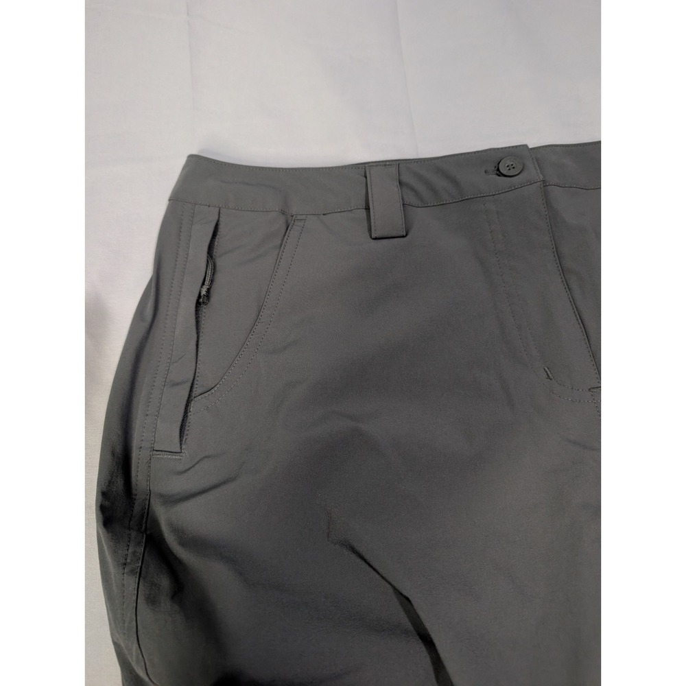 Mountain Warehouse Trek Stretch Hiking Pants Wm's12 Short Gray Outdoor Travel - Picture 5 of 12
